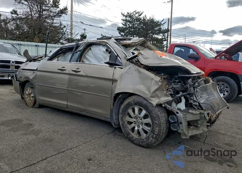 2010 Honda Odyssey Exl from USA, damaged, VIN 5FNRL3H78AB065215